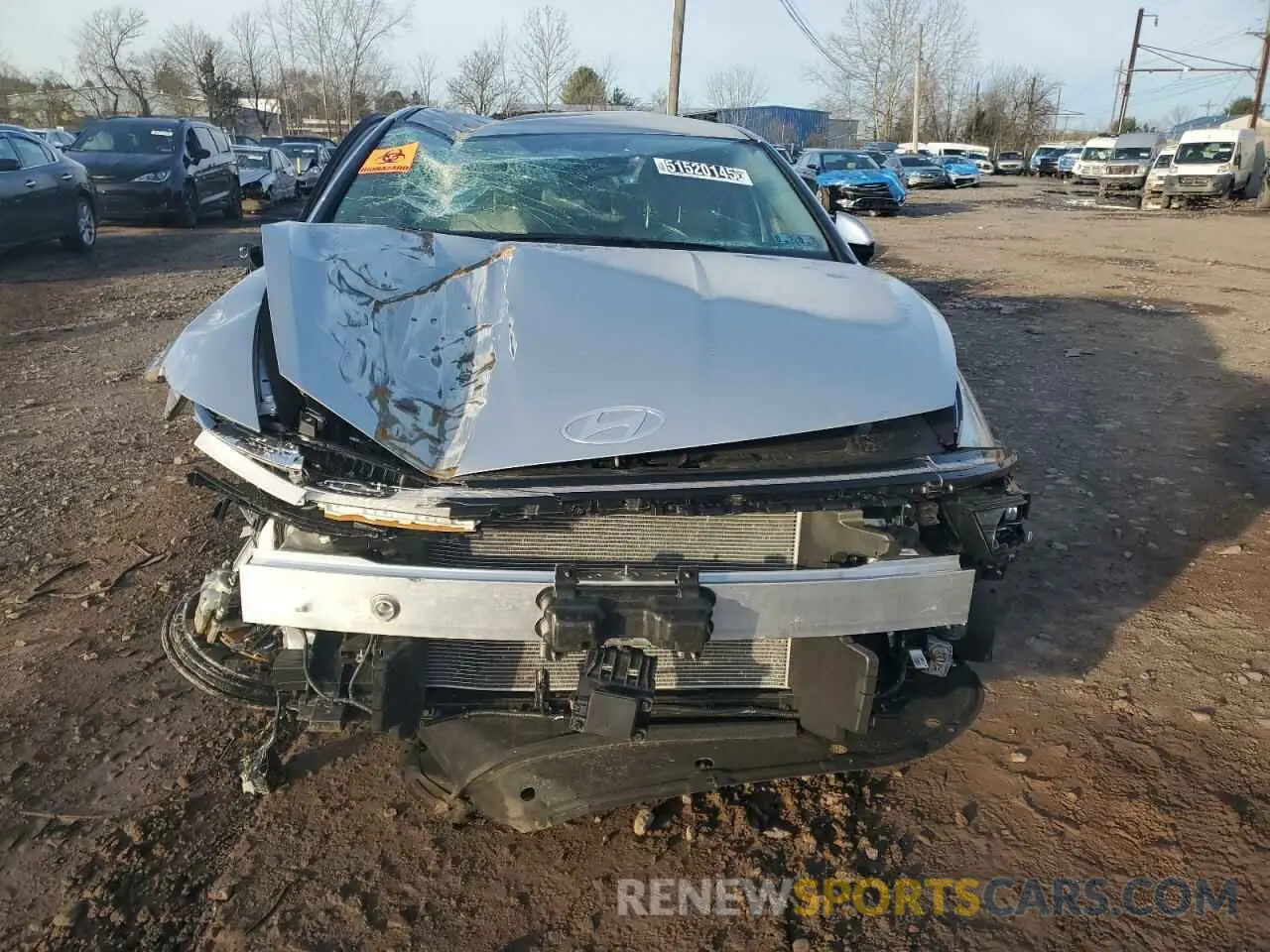 5 Photograph of a damaged car KMHL64JA0SA456972 HYUNDAI SONATA 2025