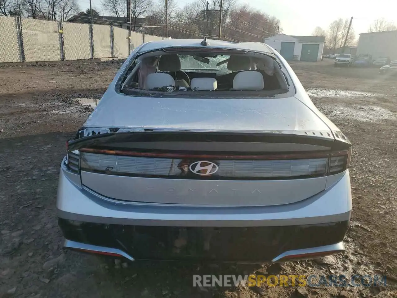 6 Photograph of a damaged car KMHL64JA0SA456972 HYUNDAI SONATA 2025
