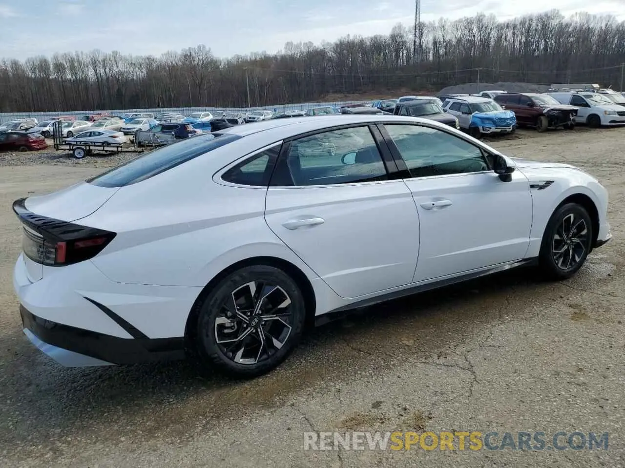 3 Photograph of a damaged car KMHL64JA0SA462061 HYUNDAI SONATA 2025