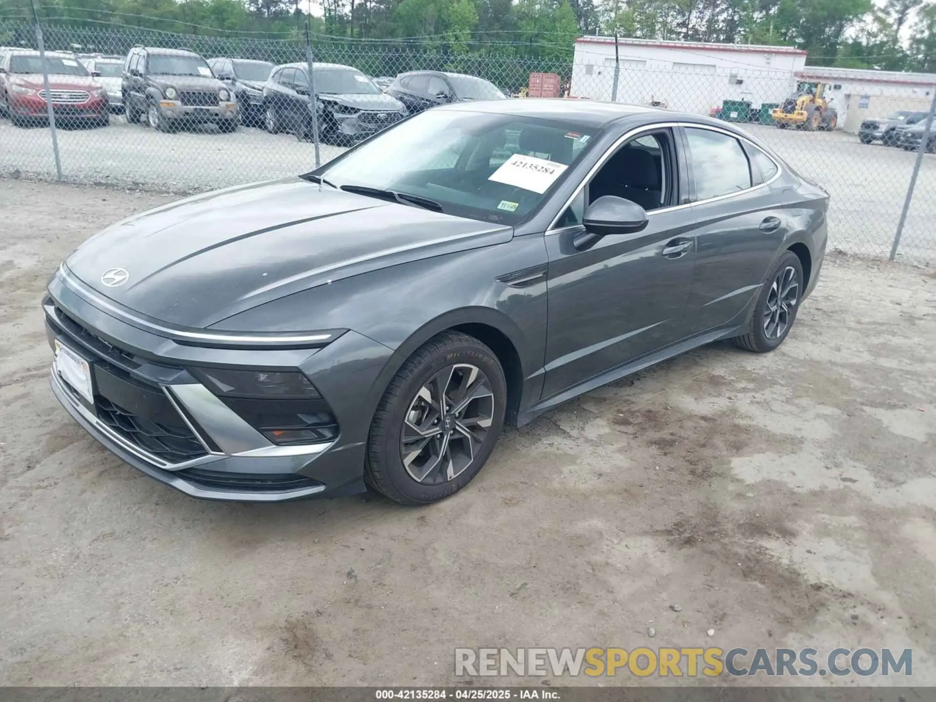 2 Photograph of a damaged car KMHL64JA1SA439825 HYUNDAI SONATA 2025