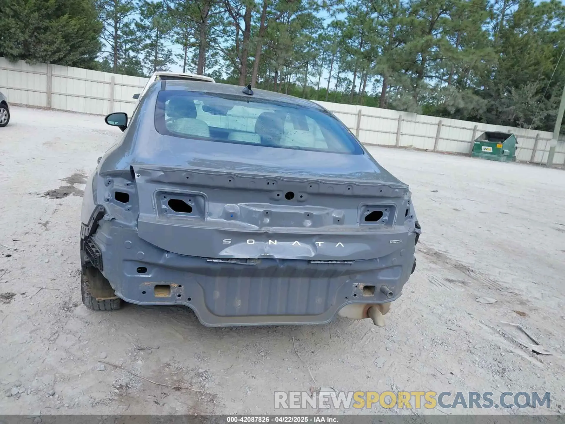 17 Photograph of a damaged car KMHL64JA1SA443289 HYUNDAI SONATA 2025
