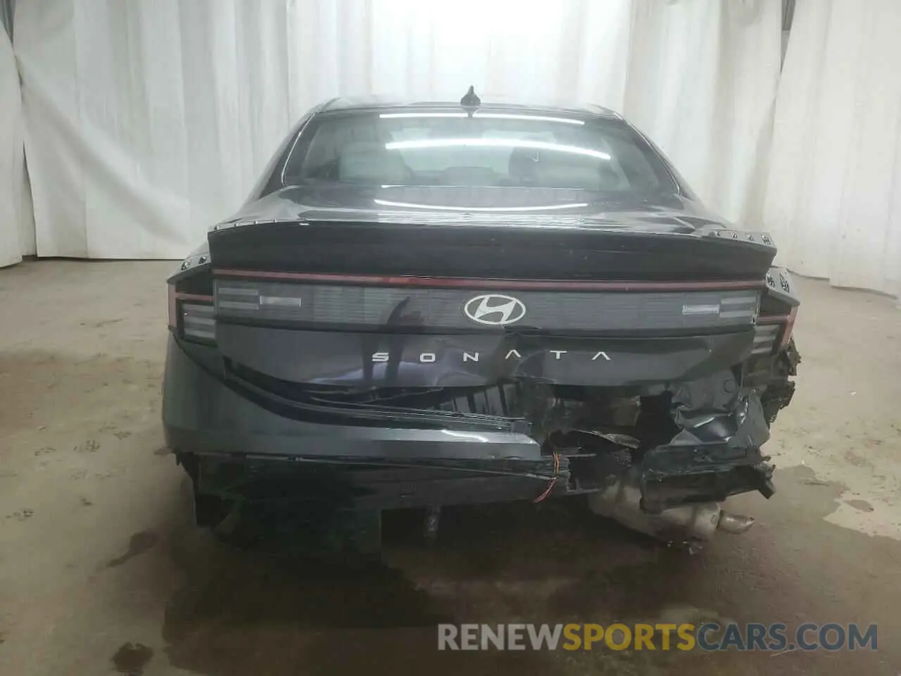 6 Photograph of a damaged car KMHL64JA1SA449027 HYUNDAI SONATA 2025