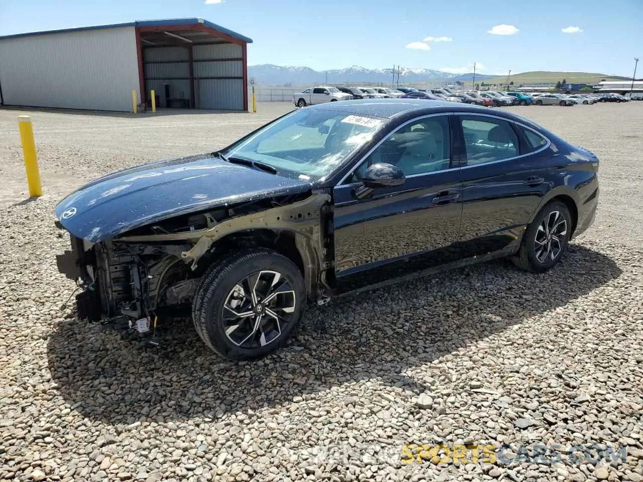 1 Photograph of a damaged car KMHL64JA1SA457208 HYUNDAI SONATA 2025