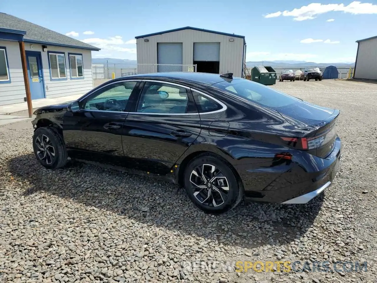 2 Photograph of a damaged car KMHL64JA1SA457208 HYUNDAI SONATA 2025