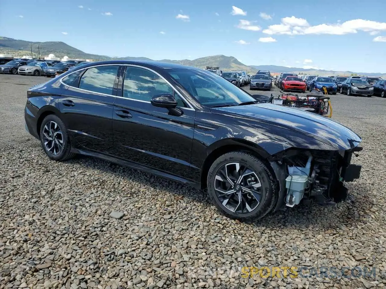 4 Photograph of a damaged car KMHL64JA1SA457208 HYUNDAI SONATA 2025
