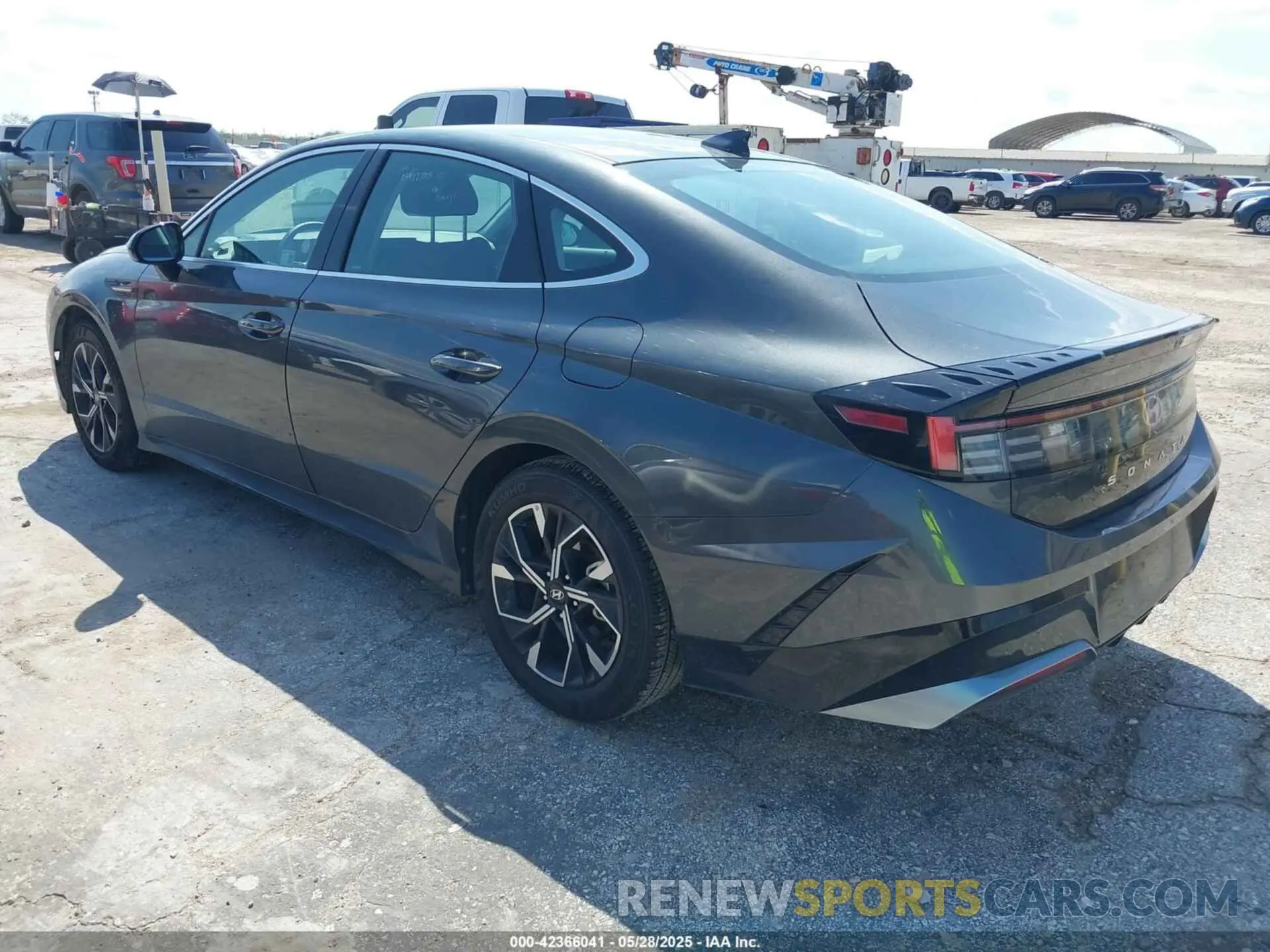 3 Photograph of a damaged car KMHL64JA1SA460707 HYUNDAI SONATA 2025
