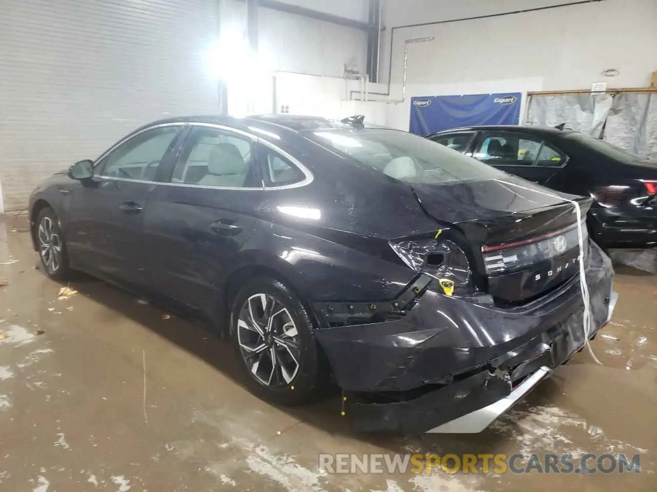 2 Photograph of a damaged car KMHL64JA1SA462571 HYUNDAI SONATA 2025