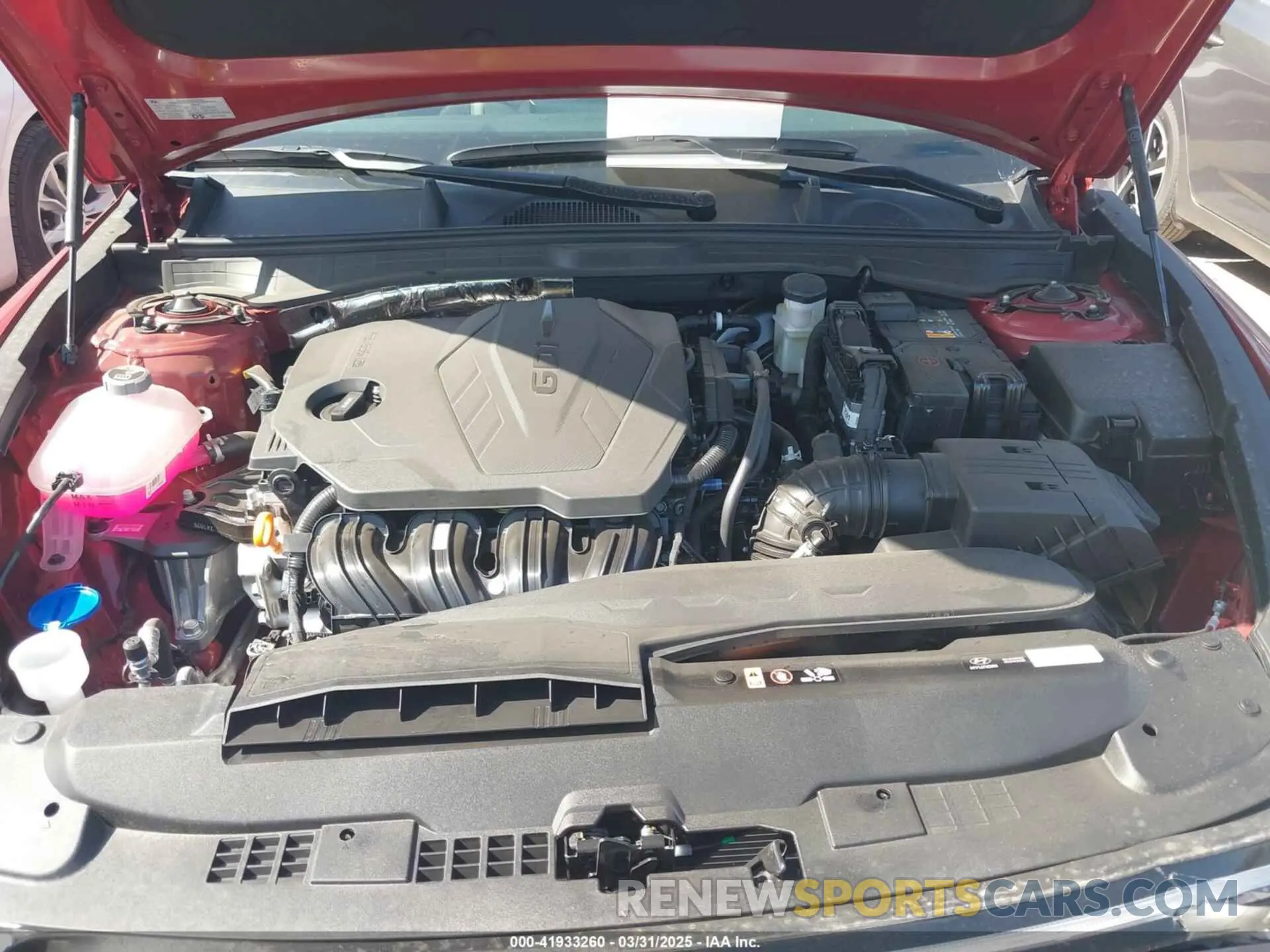 10 Photograph of a damaged car KMHL64JA1SA471447 HYUNDAI SONATA 2025