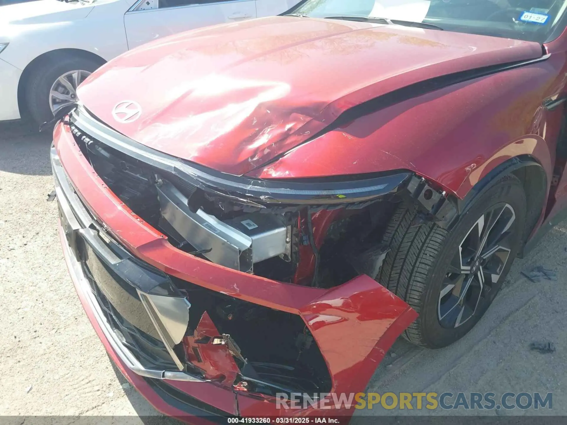 6 Photograph of a damaged car KMHL64JA1SA471447 HYUNDAI SONATA 2025