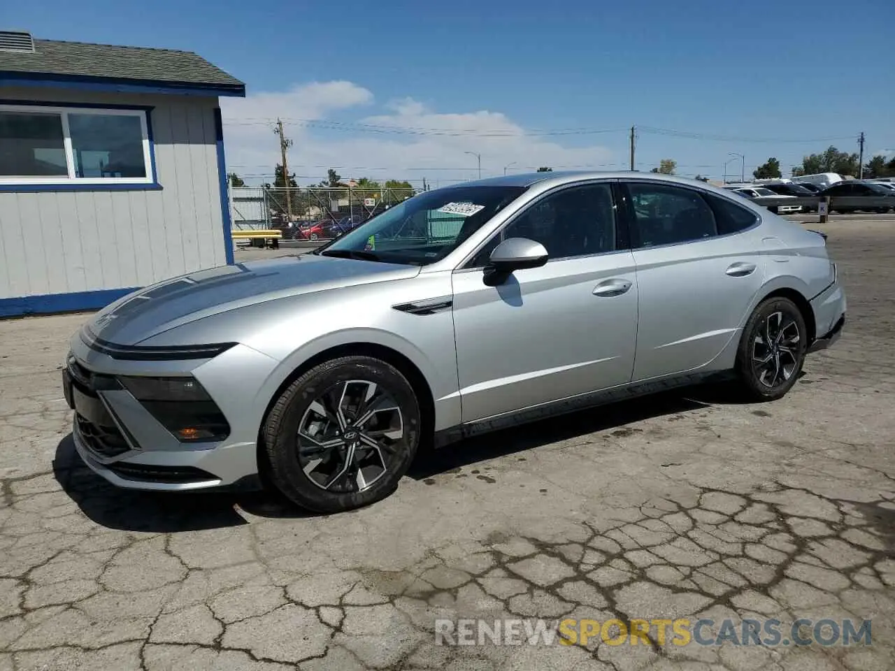 1 Photograph of a damaged car KMHL64JA1SA484537 HYUNDAI SONATA 2025