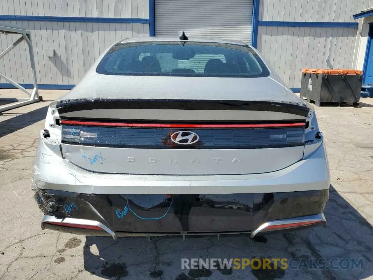 6 Photograph of a damaged car KMHL64JA1SA484537 HYUNDAI SONATA 2025