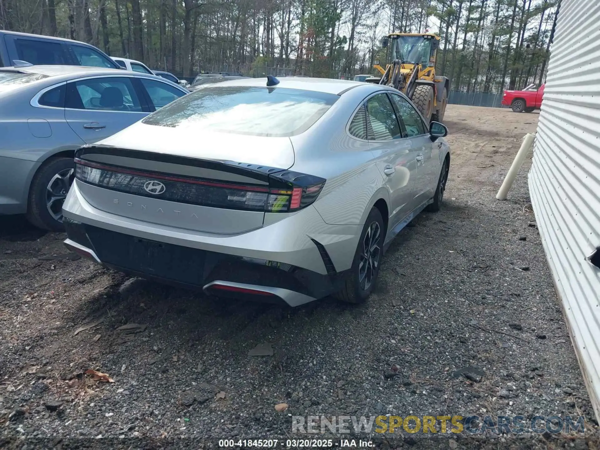4 Photograph of a damaged car KMHL64JA2SA447559 HYUNDAI SONATA 2025