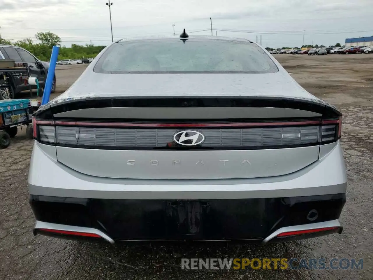6 Photograph of a damaged car KMHL64JA2SA448761 HYUNDAI SONATA 2025