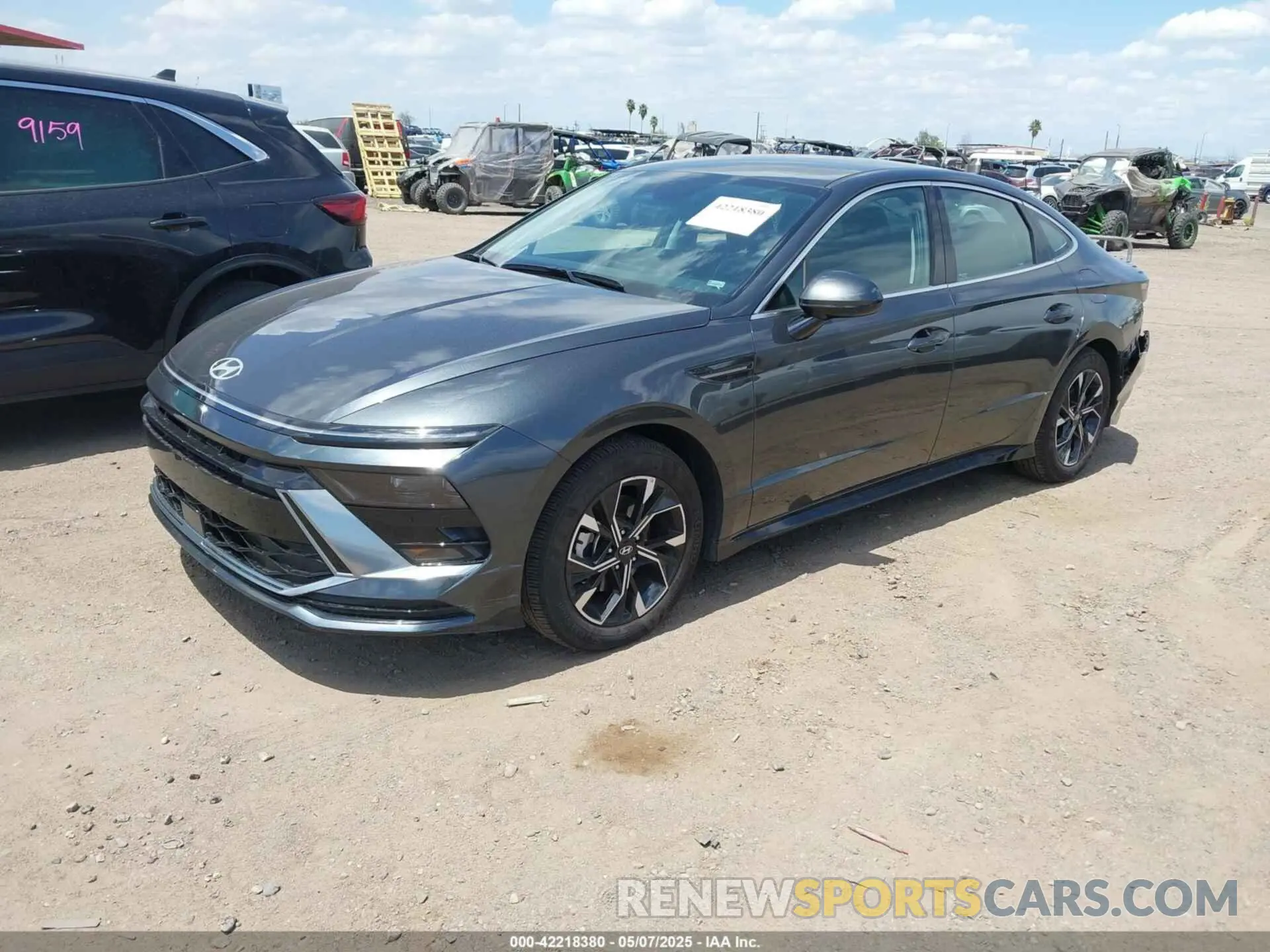 2 Photograph of a damaged car KMHL64JA2SA453443 HYUNDAI SONATA 2025