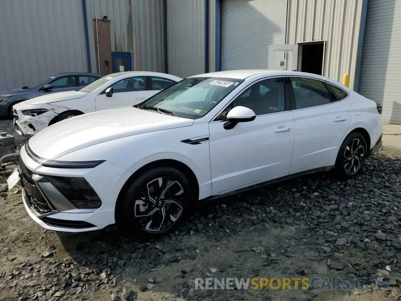 1 Photograph of a damaged car KMHL64JA2SA457041 HYUNDAI SONATA 2025