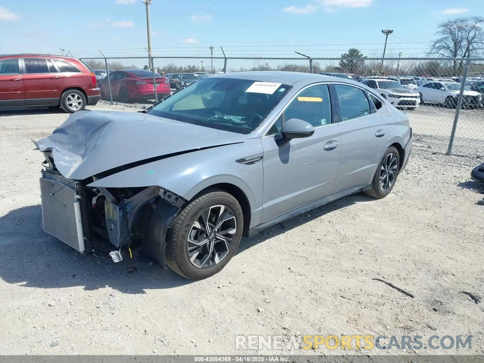 2 Photograph of a damaged car KMHL64JA3SA452818 HYUNDAI SONATA 2025
