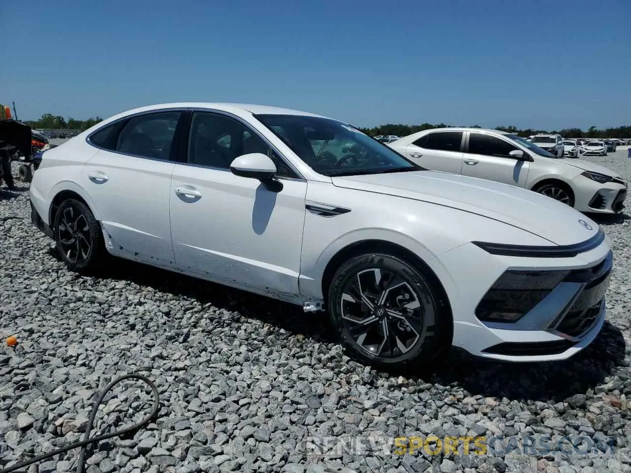4 Photograph of a damaged car KMHL64JA3SA457288 HYUNDAI SONATA 2025
