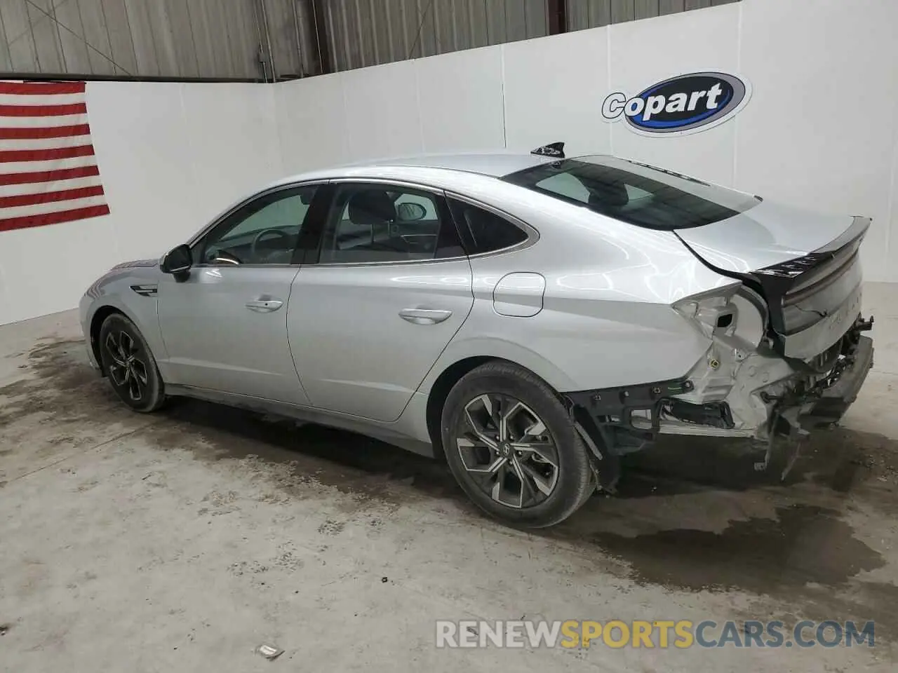 2 Photograph of a damaged car KMHL64JA3SA470168 HYUNDAI SONATA 2025