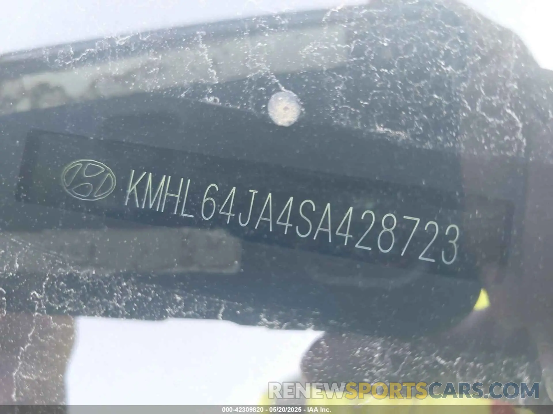 9 Photograph of a damaged car KMHL64JA4SA428723 HYUNDAI SONATA 2025