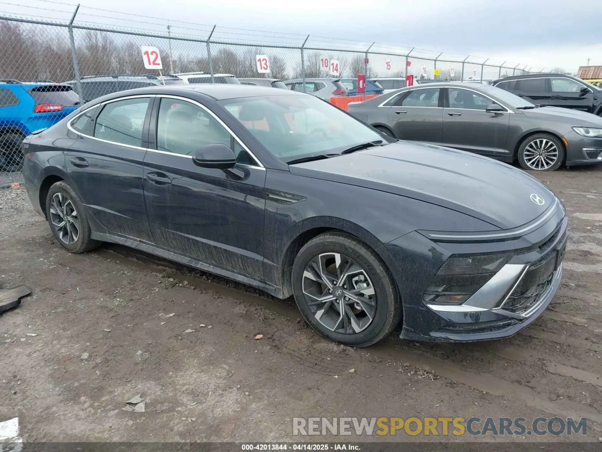 1 Photograph of a damaged car KMHL64JA4SA431699 HYUNDAI SONATA 2025