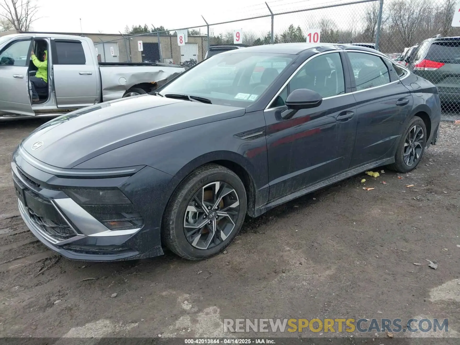 2 Photograph of a damaged car KMHL64JA4SA431699 HYUNDAI SONATA 2025