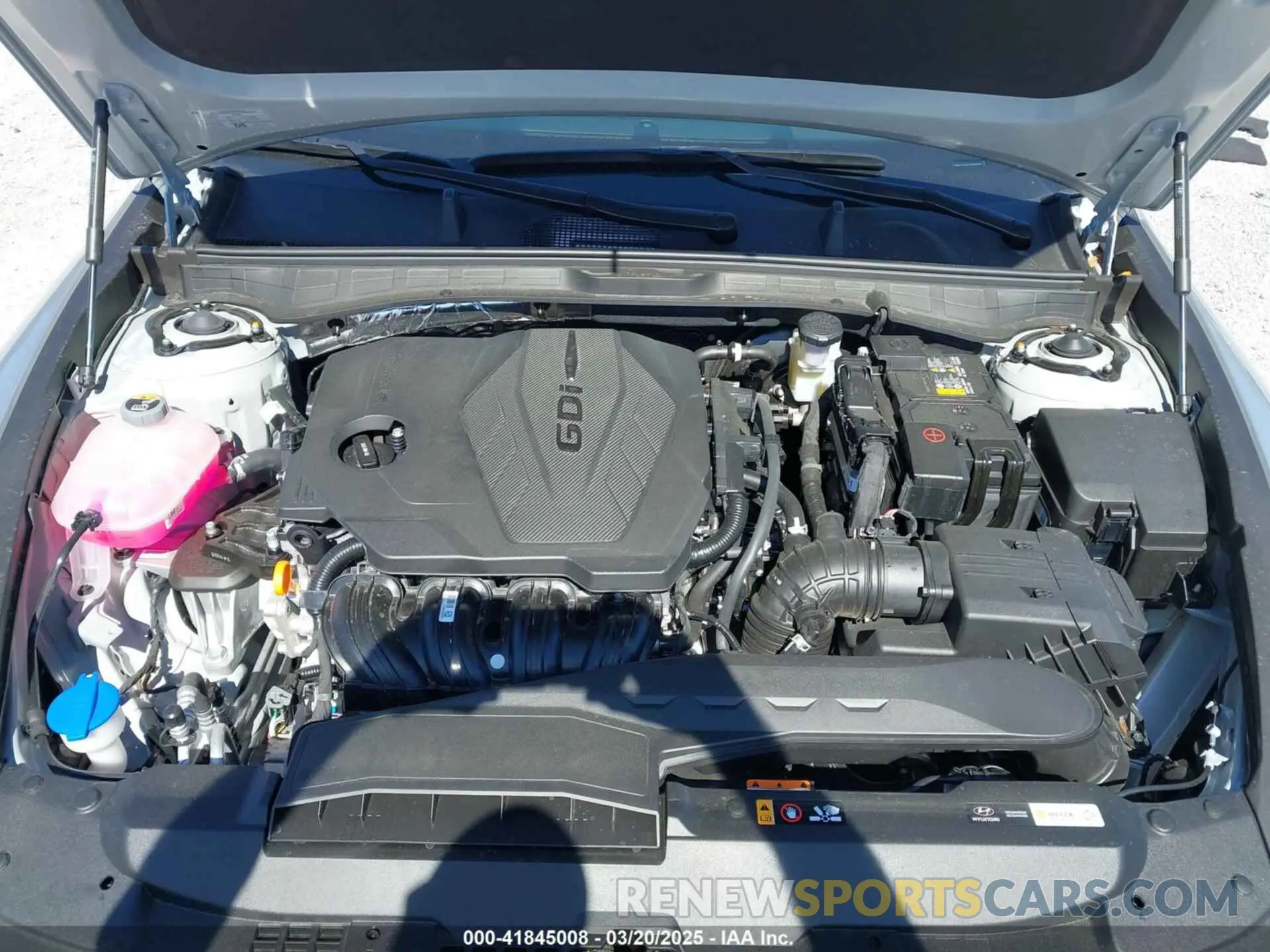 10 Photograph of a damaged car KMHL64JA4SA453119 HYUNDAI SONATA 2025