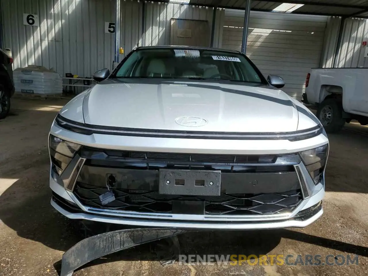 5 Photograph of a damaged car KMHL64JA5SA459284 HYUNDAI SONATA 2025