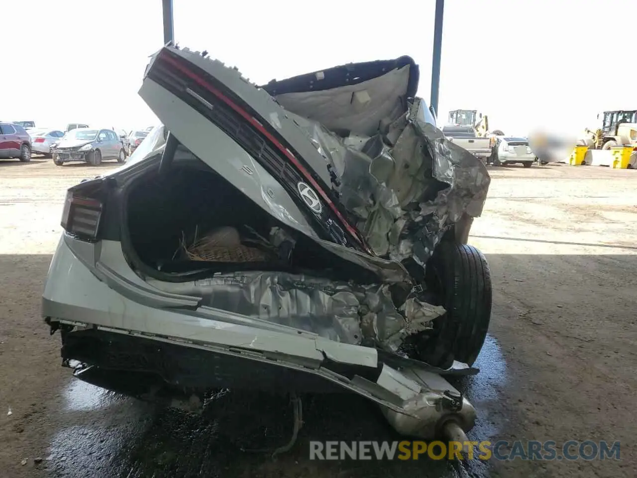 6 Photograph of a damaged car KMHL64JA5SA459284 HYUNDAI SONATA 2025