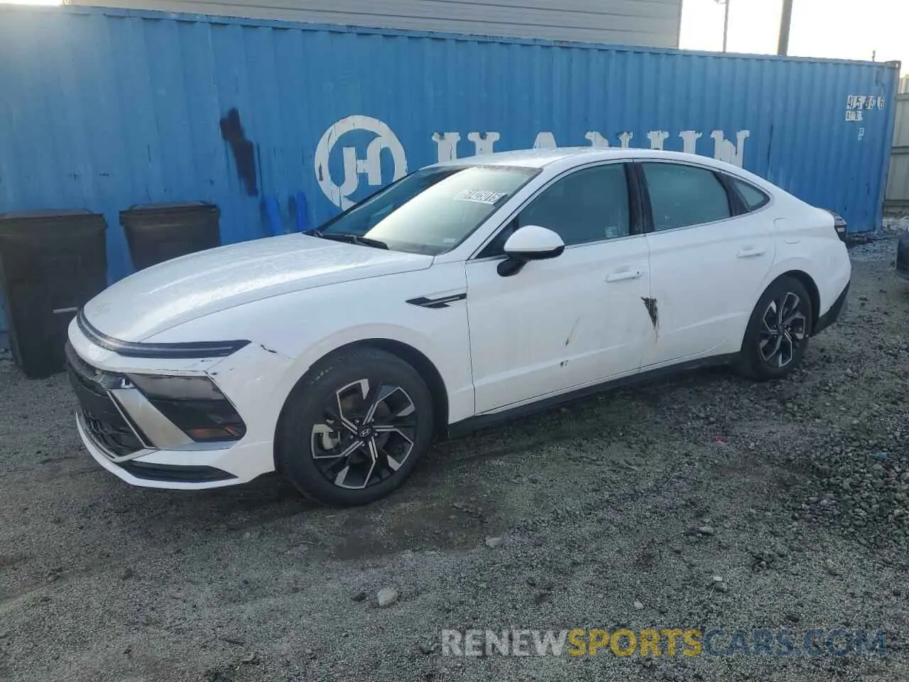 1 Photograph of a damaged car KMHL64JA5SA464520 HYUNDAI SONATA 2025