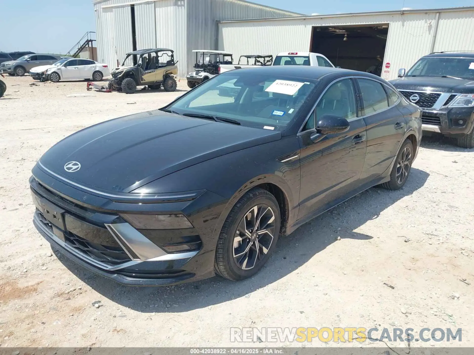 2 Photograph of a damaged car KMHL64JA6SA437746 HYUNDAI SONATA 2025