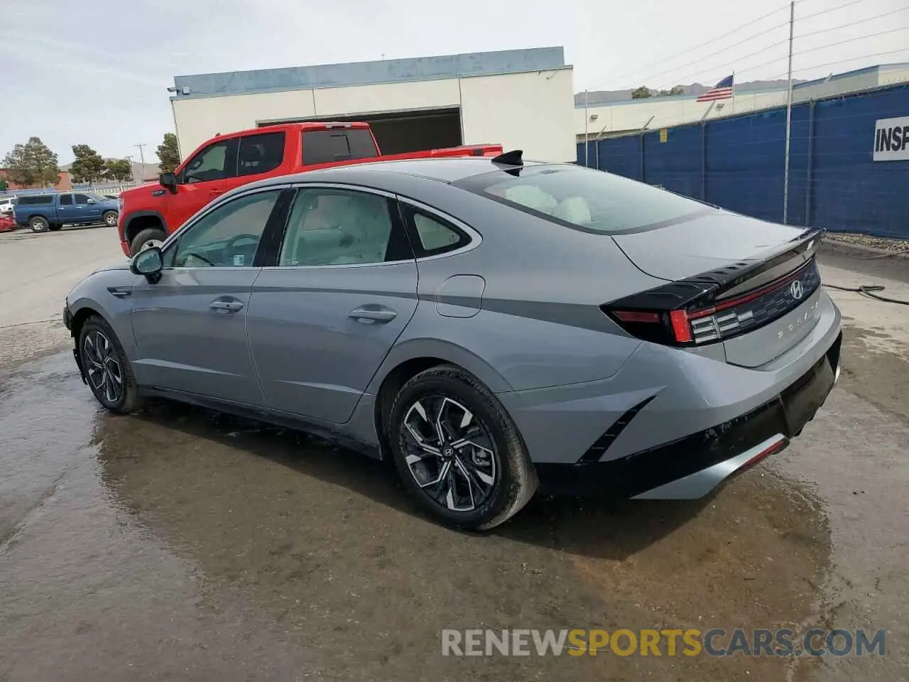 2 Photograph of a damaged car KMHL64JA6SA441859 HYUNDAI SONATA 2025
