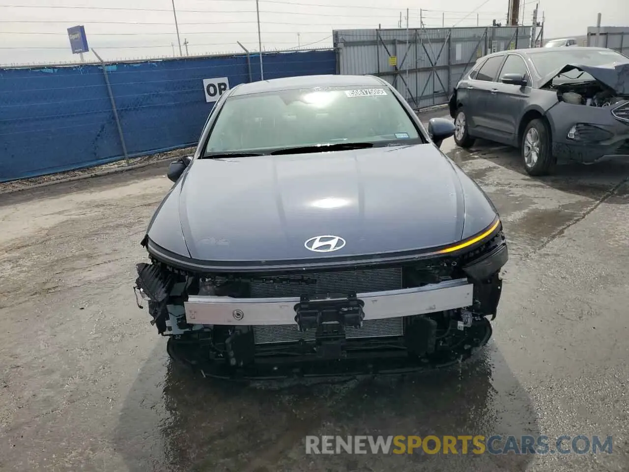 5 Photograph of a damaged car KMHL64JA6SA441859 HYUNDAI SONATA 2025