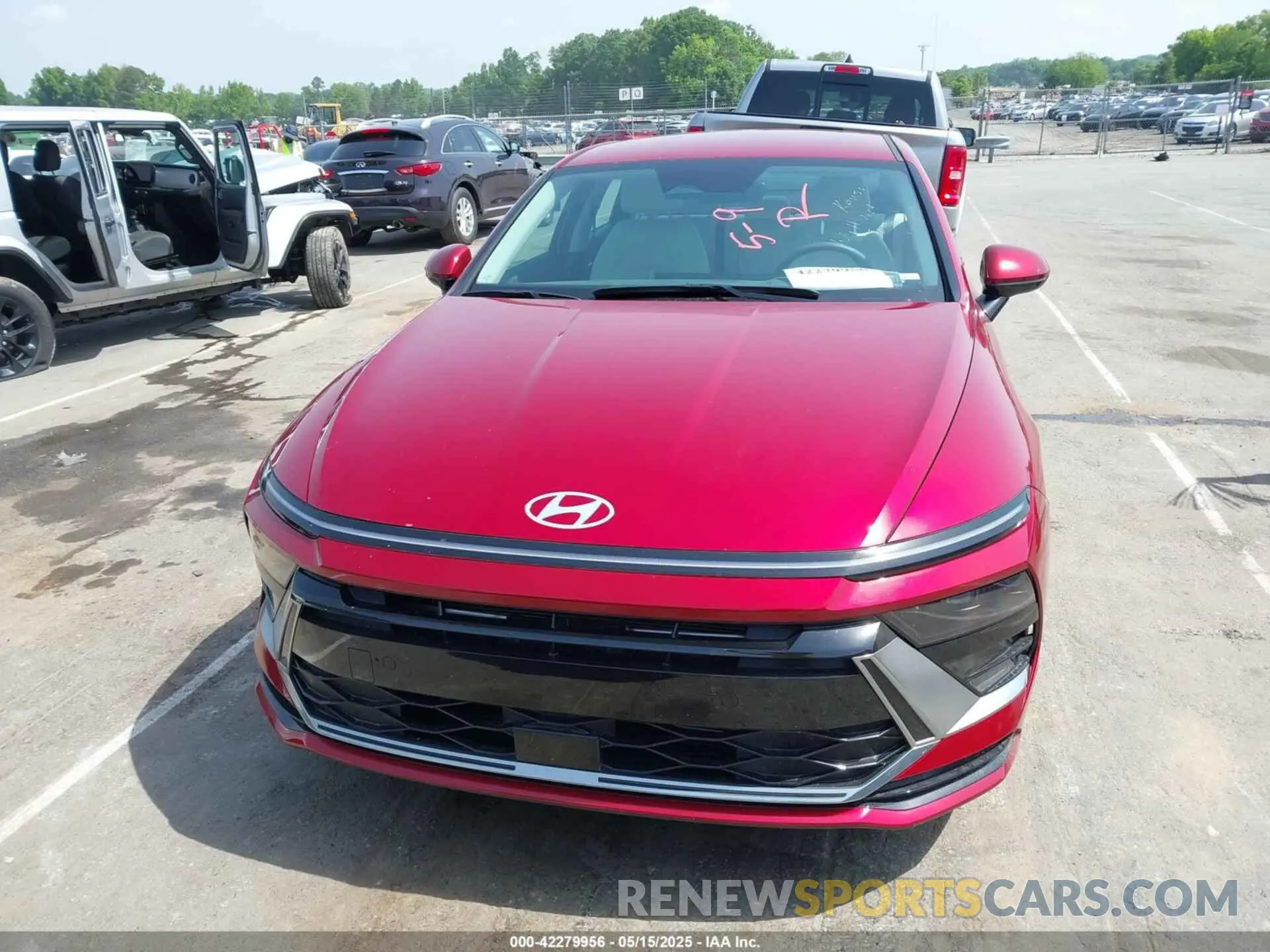 12 Photograph of a damaged car KMHL64JA6SA451663 HYUNDAI SONATA 2025