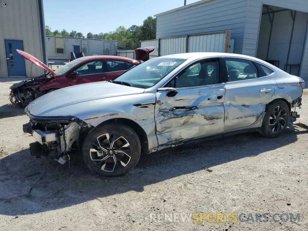1 Photograph of a damaged car KMHL64JA7SA447184 HYUNDAI SONATA 2025