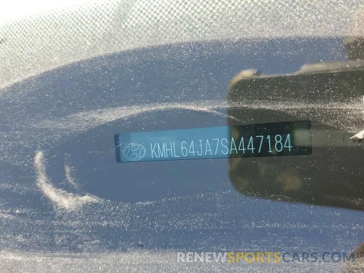 12 Photograph of a damaged car KMHL64JA7SA447184 HYUNDAI SONATA 2025