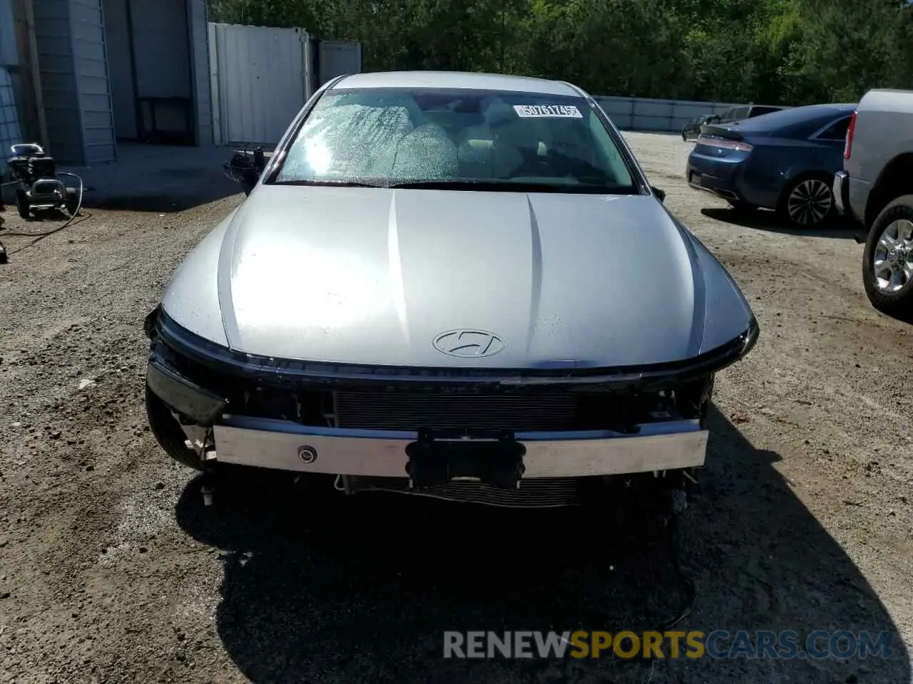 5 Photograph of a damaged car KMHL64JA7SA447184 HYUNDAI SONATA 2025