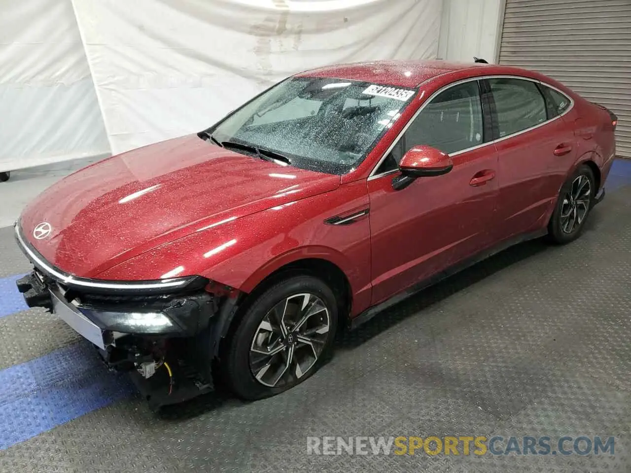 1 Photograph of a damaged car KMHL64JA7SA451557 HYUNDAI SONATA 2025