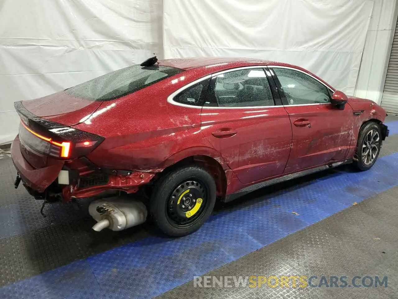 3 Photograph of a damaged car KMHL64JA7SA451557 HYUNDAI SONATA 2025
