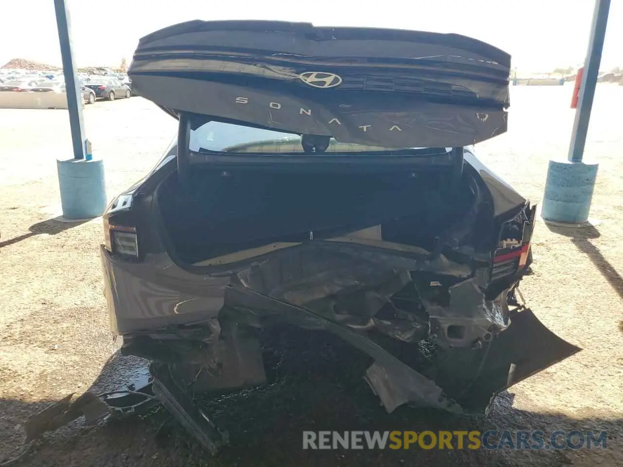 6 Photograph of a damaged car KMHL64JA7SA453714 HYUNDAI SONATA 2025