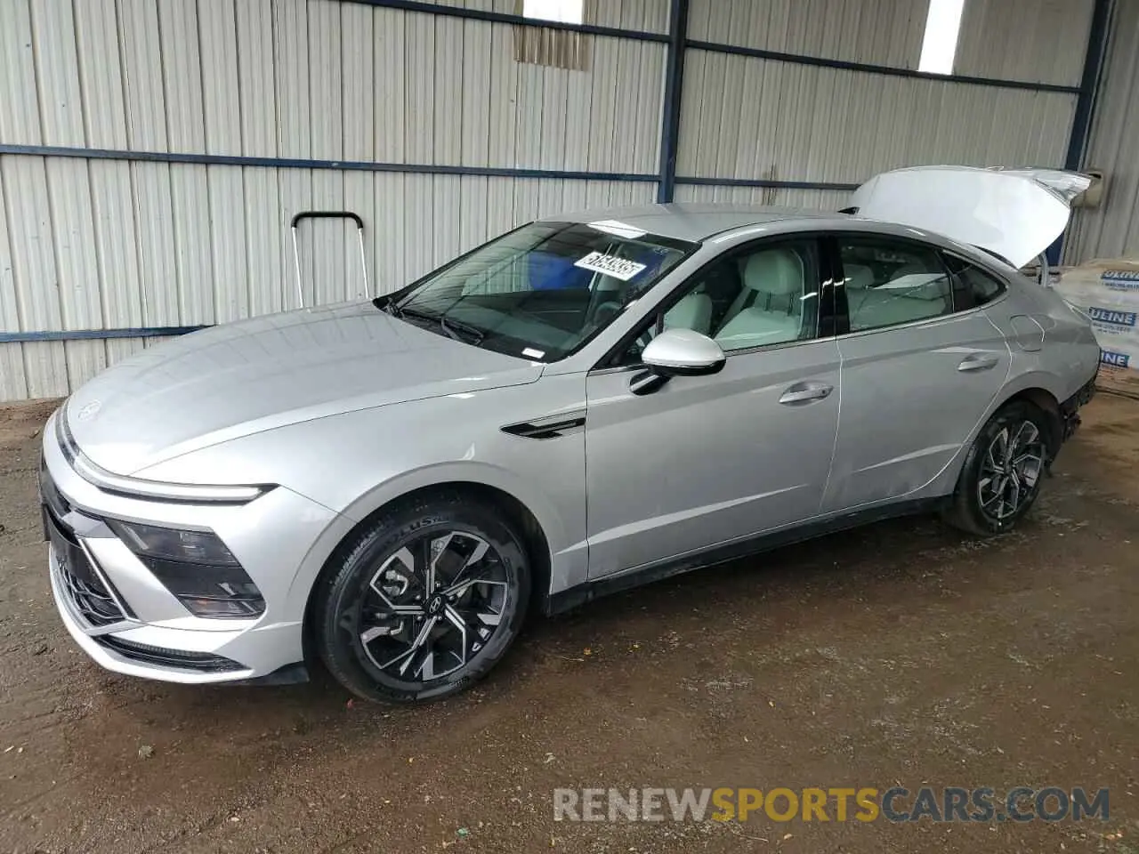 1 Photograph of a damaged car KMHL64JA7SA458508 HYUNDAI SONATA 2025