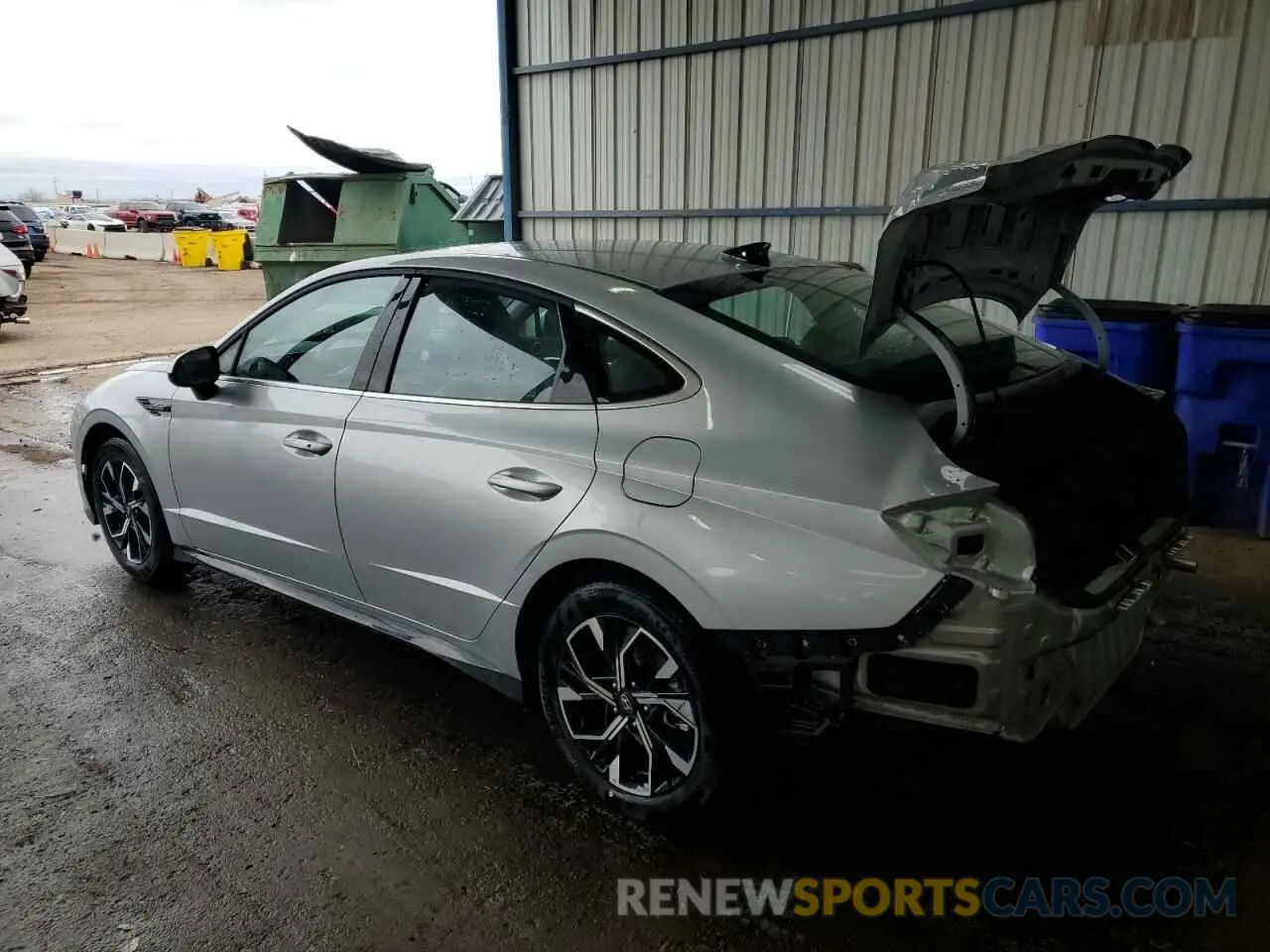2 Photograph of a damaged car KMHL64JA7SA458508 HYUNDAI SONATA 2025