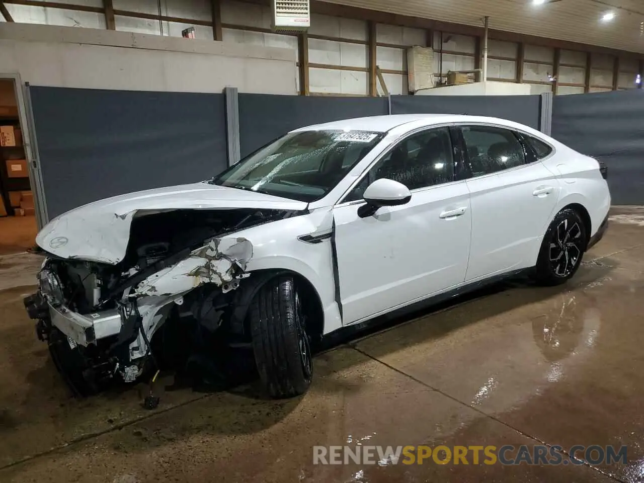 1 Photograph of a damaged car KMHL64JA7SA462025 HYUNDAI SONATA 2025