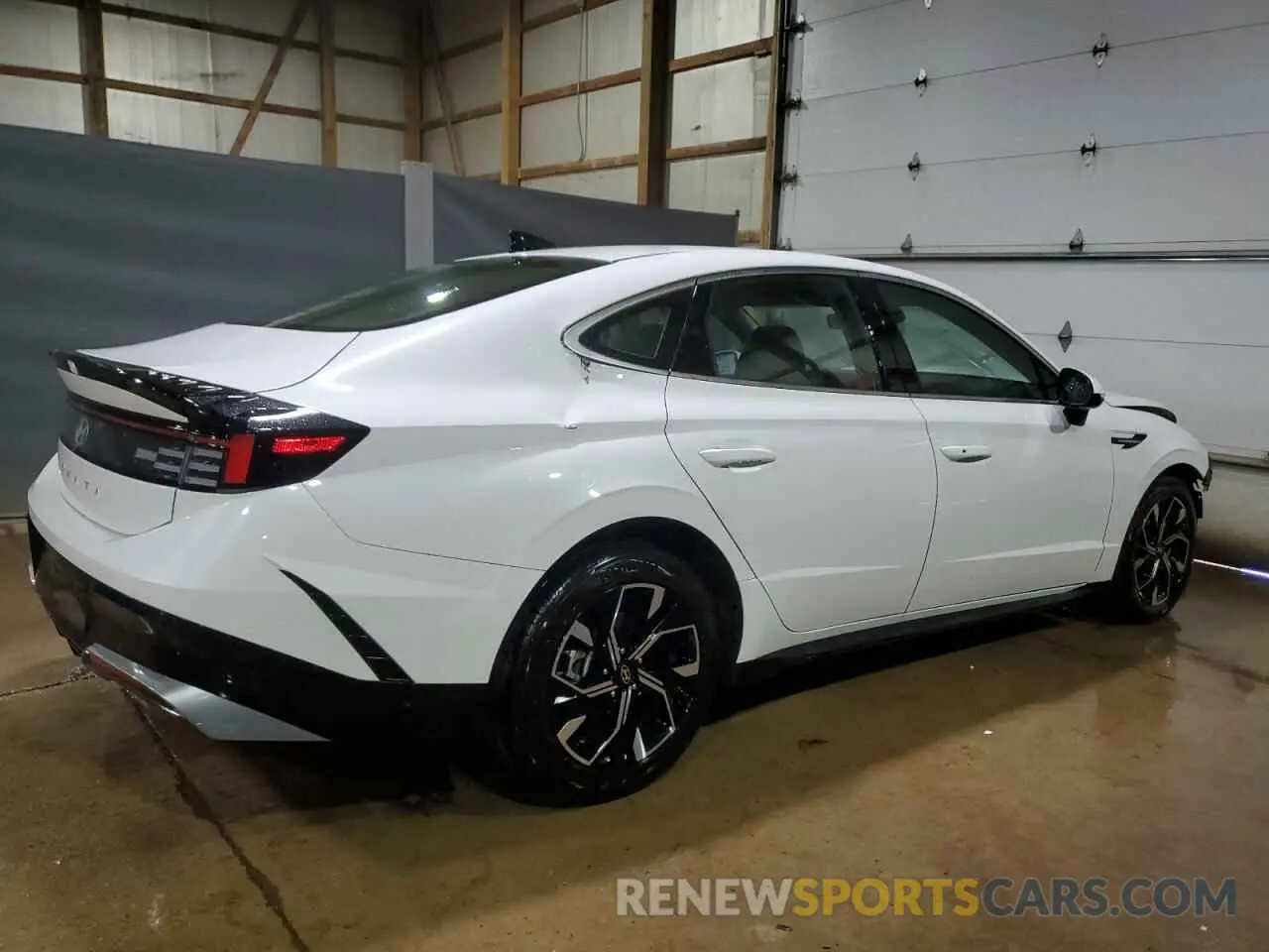 3 Photograph of a damaged car KMHL64JA7SA462025 HYUNDAI SONATA 2025