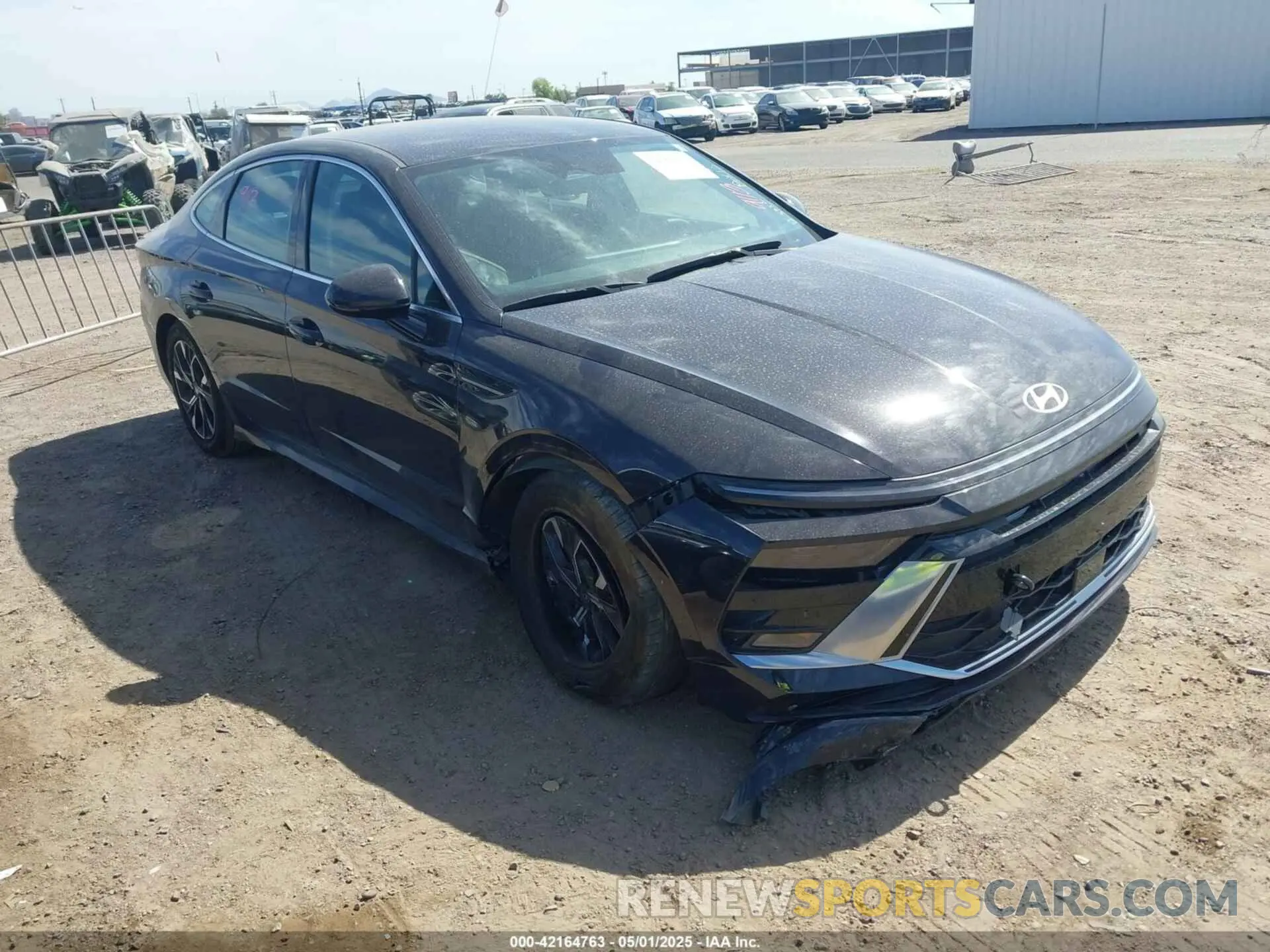 1 Photograph of a damaged car KMHL64JA8SA430698 HYUNDAI SONATA 2025