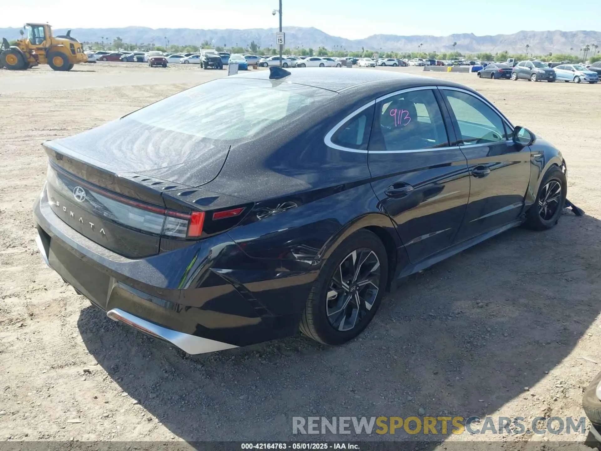 4 Photograph of a damaged car KMHL64JA8SA430698 HYUNDAI SONATA 2025