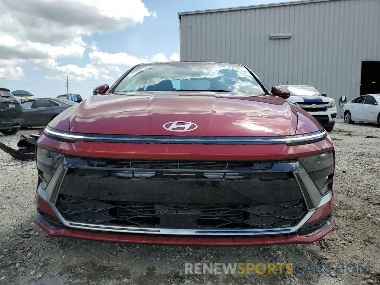 5 Photograph of a damaged car KMHL64JA8SA446898 HYUNDAI SONATA 2025