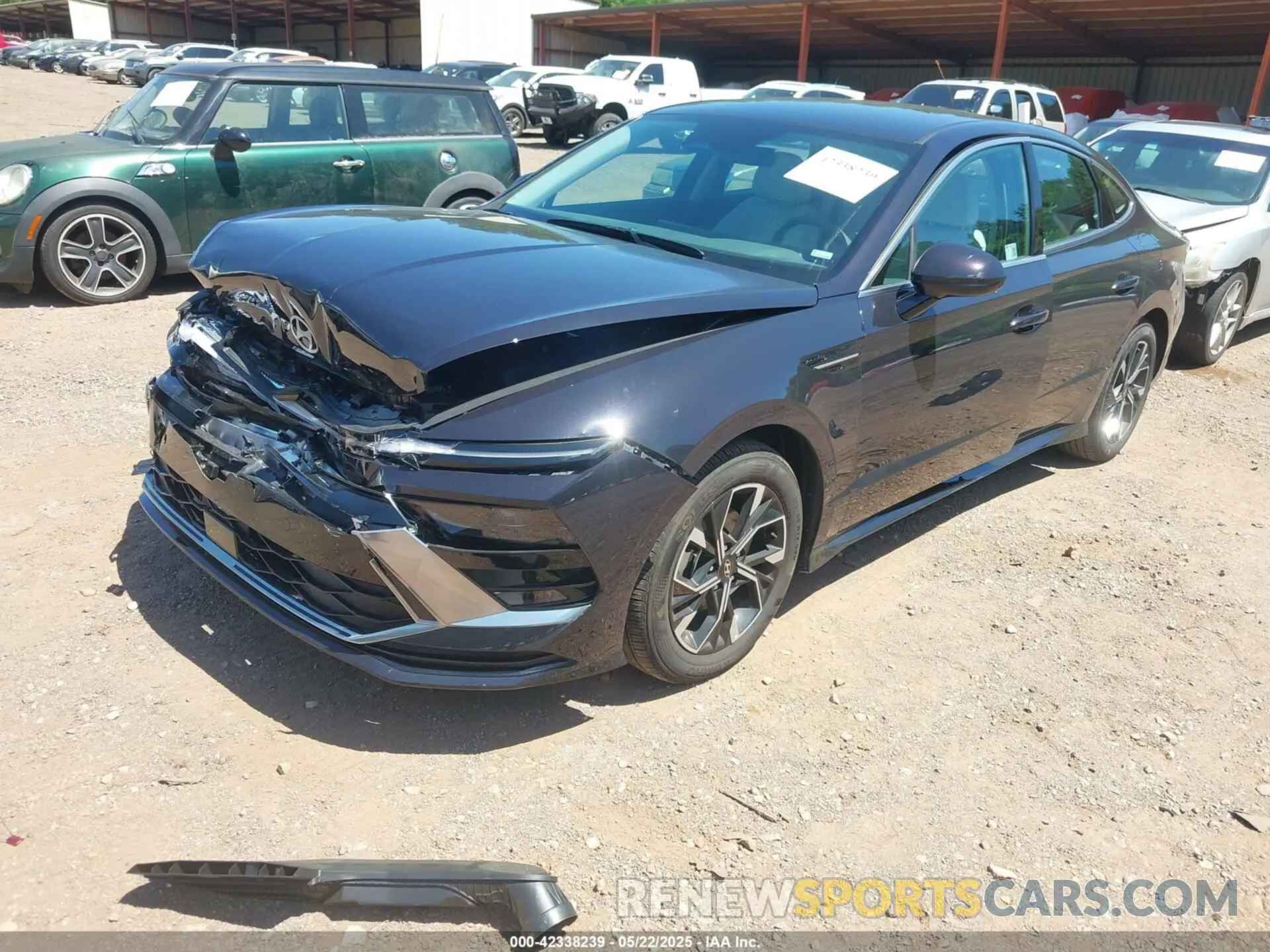 2 Photograph of a damaged car KMHL64JA8SA467833 HYUNDAI SONATA 2025
