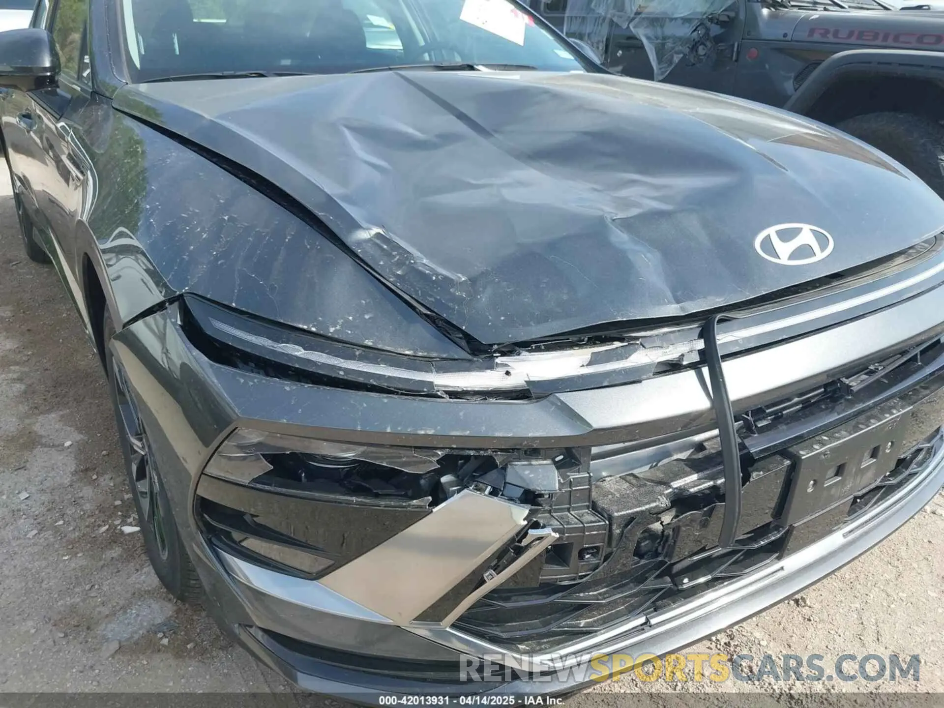 6 Photograph of a damaged car KMHL64JA8SA471610 HYUNDAI SONATA 2025