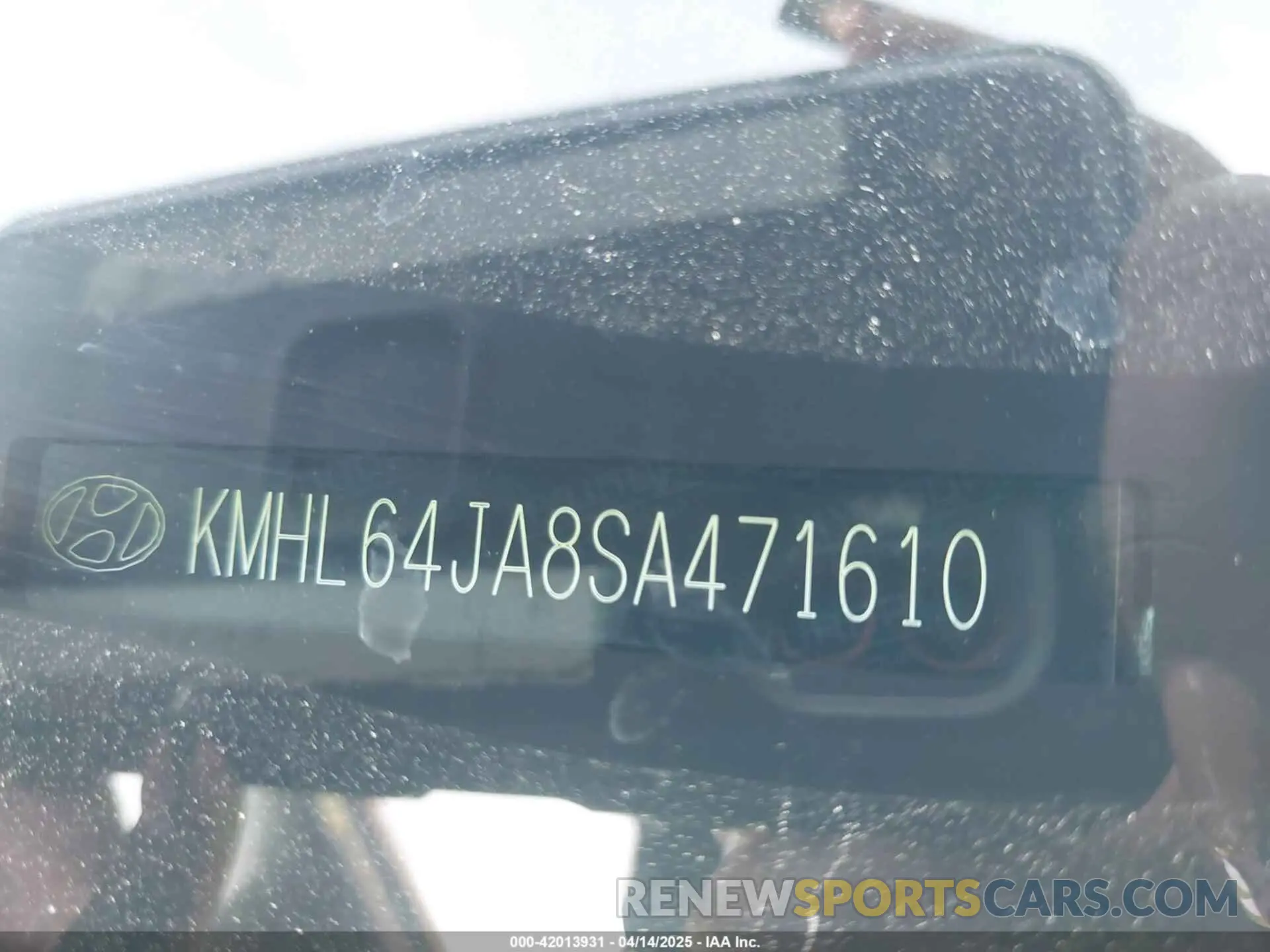9 Photograph of a damaged car KMHL64JA8SA471610 HYUNDAI SONATA 2025
