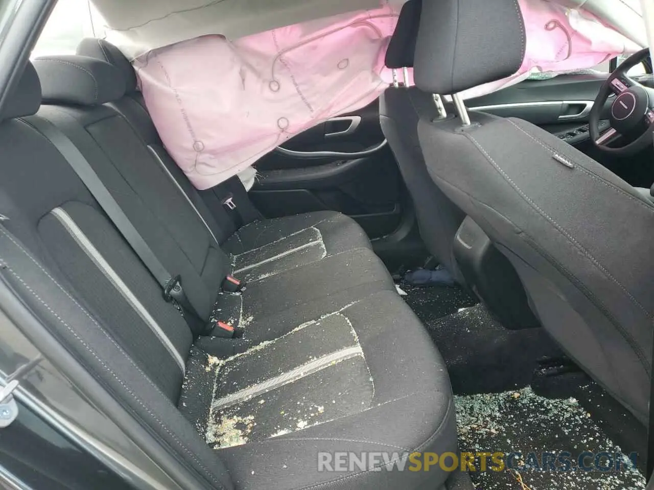10 Photograph of a damaged car KMHL64JA9SA453469 HYUNDAI SONATA 2025